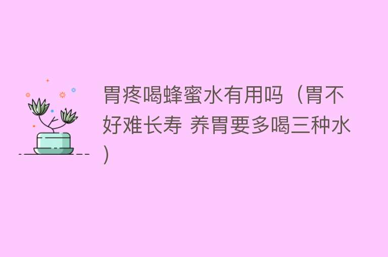 胃疼喝蜂蜜水有用吗(胃不好难长寿 养胃要多喝三种水) 胃疼喝蜂蜜水有用吗(胃不好难长寿 养胃要多喝三种水)