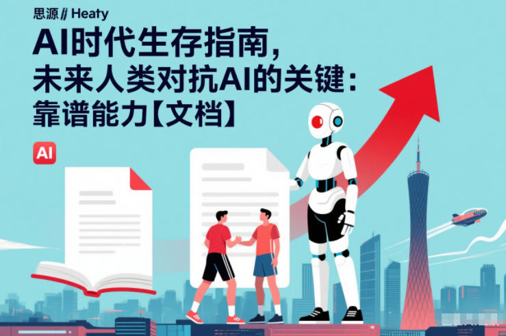 AI时代生存指南,未来人类对抗AI的关键:靠谱能力【文档】-紫橙资源网
