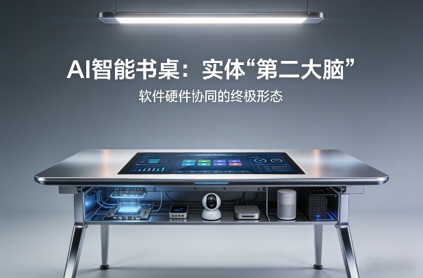 AI智能书桌搭建，构建你的实体“第二大脑”，软件硬件协同的终极形态-紫橙资源网